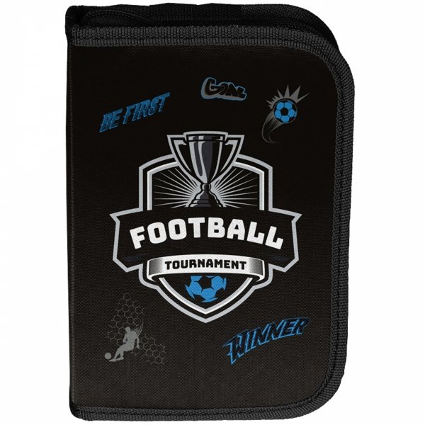 Piłkarski Piórnik Piłka Nożna Paso Szkolny z Wyposażeniem dla Chłopaków Football