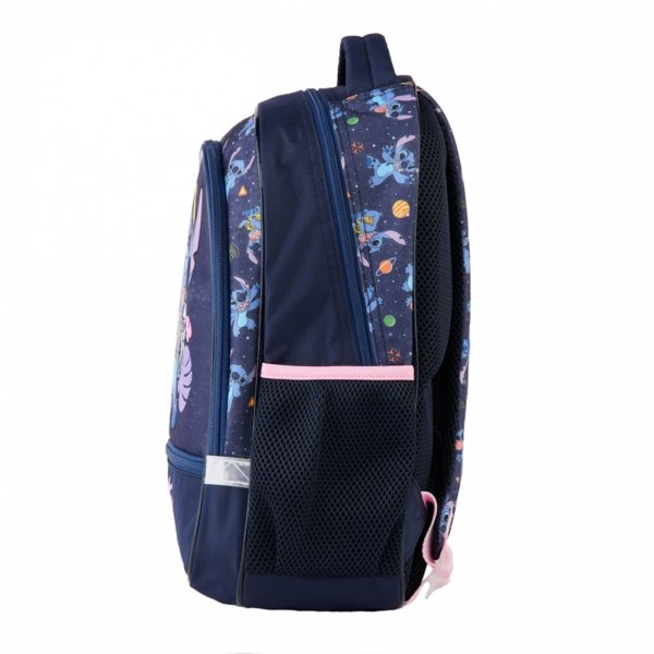 STITCH PLECAK SZKOLNY KOMPLET 5elem. PODSTAWOWEJ DZIEWCZĘCY DO KLAS 1-4