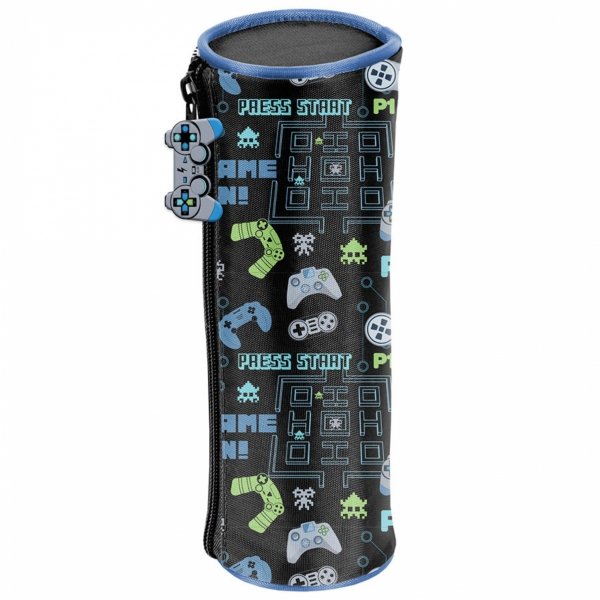 PLECAK NA KÓŁKACH SZKOLNY GAMEPAD GAMER GAMING DO 1 KLASY GRY KOMPLET 3w1