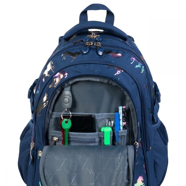 Big Komplet Plecak Jednorożec dla Dziewczyny St.Majewski Szkolny Jednorożec [BP1]