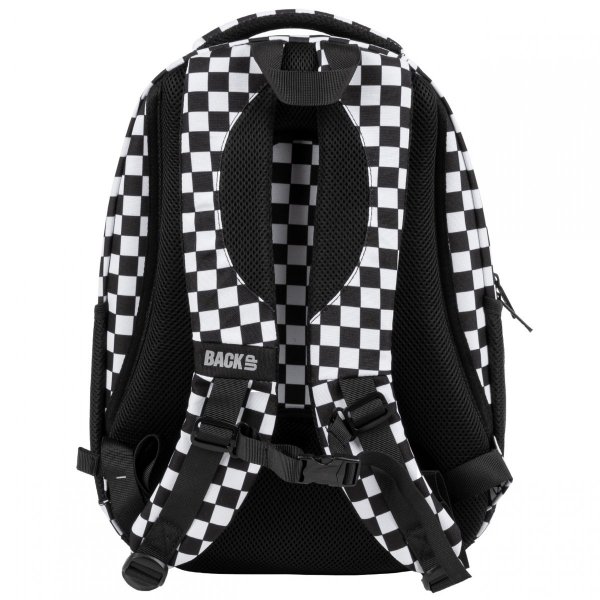 PLECAK W SZACHOWNICE PLECAK BACKUP MŁODZIEŻOWY SZKOLNY ZESTAW 2w1 DERFORM