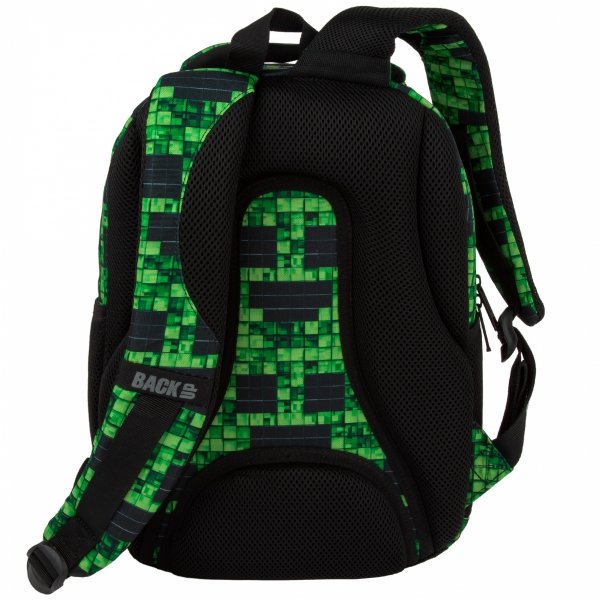 MINECRAFT PLECAK SZKOLNY MŁODZIEŻOWY BACKUP PIKSELE GRA KOMPLET 5w1 DERFORM