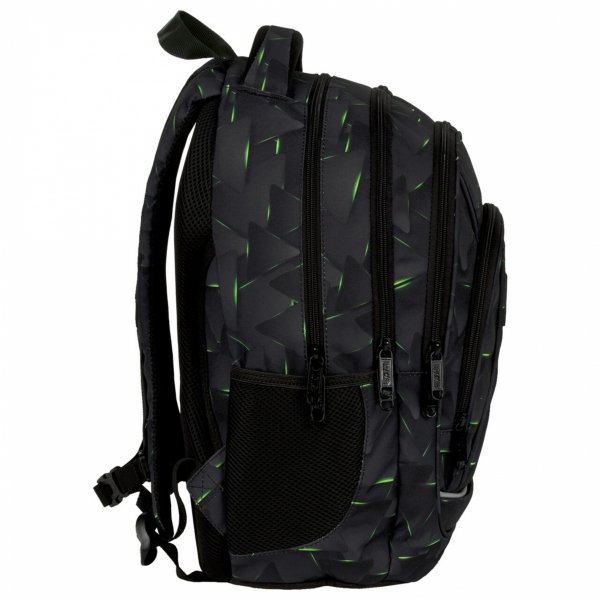 CHŁOPIĘCY BACKUP PLECAK SZKOLNY MŁODZIEŻOWY KOMPELT 5 ele CYBER DERFORM