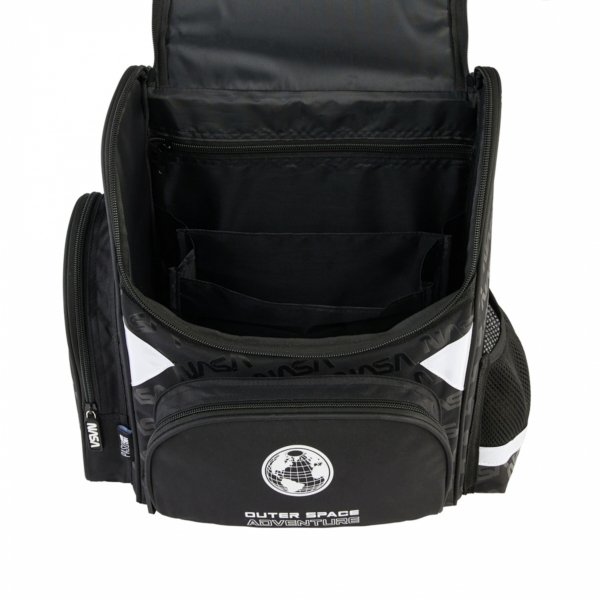 NASA TORNISTER SZKOLNY DLA CHŁOPAKÓW KOMPLET 5w1 DO PODSTAWÓWKI CZARNY