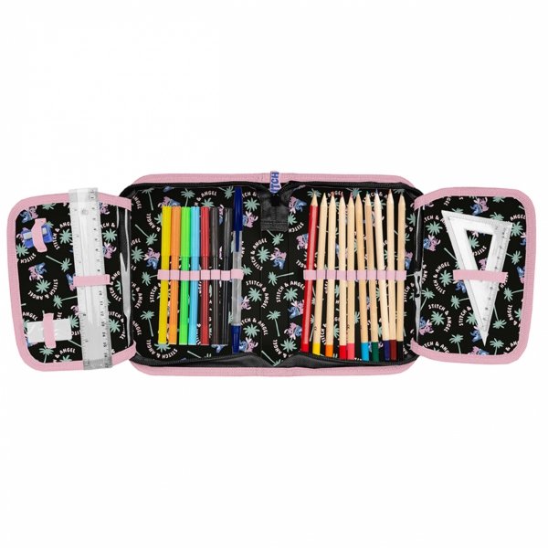 STITCH TORNISTER DO KLAS 1-4 DLA DZIEWCZYNEK ZESTAW 3w1 STICH i LILO PASO