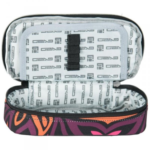 Piórnik Szkolny Młodzieżowy Etui w Kwiaty dla Dziewczyny