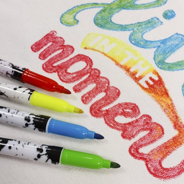 Markery Flamastry Pisaki do Obuwia i Tkanin 10 kol Kidea [MOT10KA]