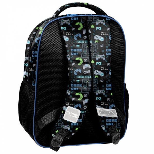 PLECAK GAMEPAD SZKOLNY GRA DO 1 KLASY PODSTAWÓWKI GAMER GAMING ZESTAW 6w1