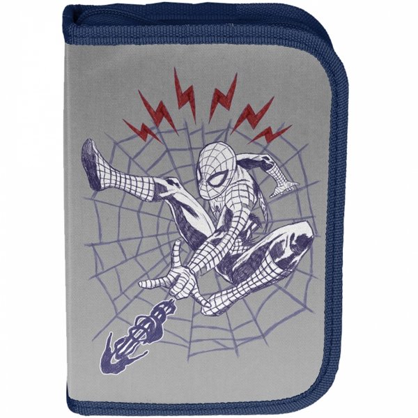 SPIDERMAN Piórnik z Wyposażeniem Marvel do Podstawówki Paso Chłopięcy
