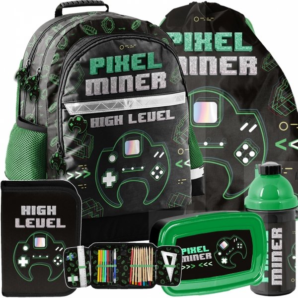 Plecak Szkolny Gamepad Chłopięcy na wyprawkę szkolną [PP23HL-116]