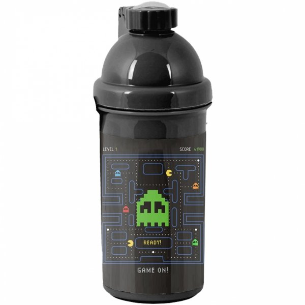 PAC-MAN TORNISTER SZKOLNY ZESTAW 5 ele. GAMING GAMER DLA CHŁOPAKÓW