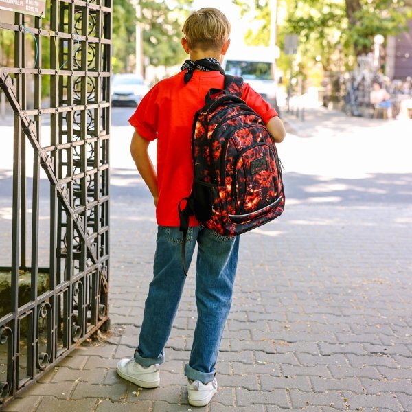 KOMPLET 5w1 BACKUP PLECAK SZKOLNY MŁODZIEŻOWY STRANGER CHŁOPIĘCY