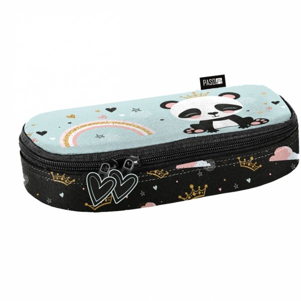 Panda Piórnik Miś dla Dziewczynek do Podstawówki Paso Etui Szkolny