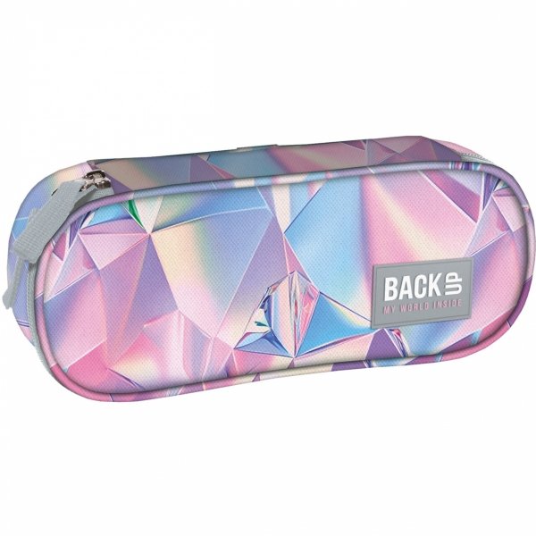 ZESTAW 5w1 PLECAK BACKUP REFLEKSY SZKOLNY MŁODZIEŻOWY PASTELOWY