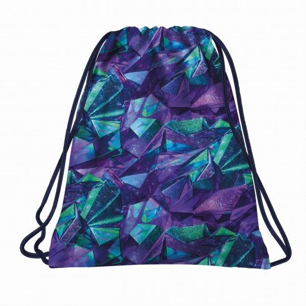 PLECAK BACKUP SZKOLNY MŁODZIEŻOWY DLA DZIEWCZYNY 4 kom. CRYSTAL ZESTAW 3w1