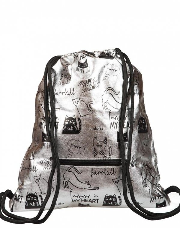 Worek z Kotkami Srebrny Młodzieżowy St.Right Majewski [SO11 SILVER CATS]
