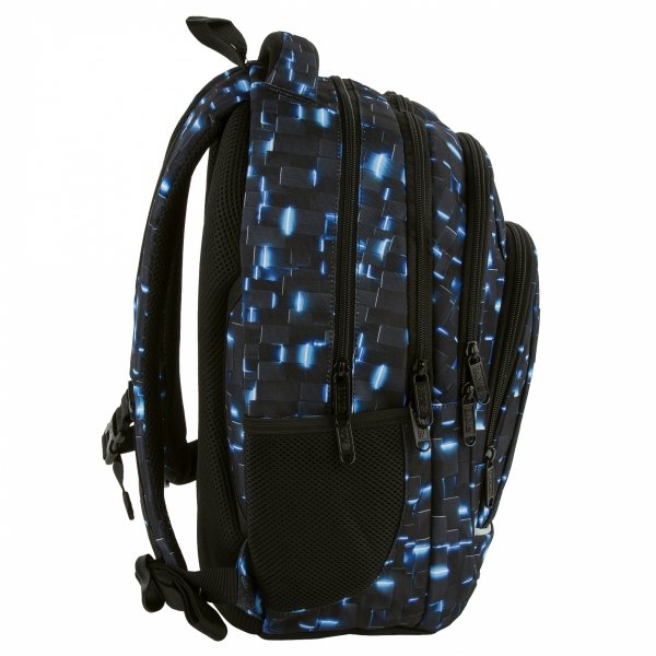 PLECAK BACKUP BYTEWAVE SZKOLNY MŁODZIEŻOWY DLA CHŁOPAKA 4 kom. KOMPLET 5 el