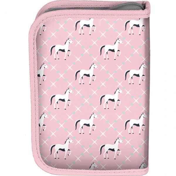 Dziewczęcy Tornister Koń Szkolny do 1 klasy Komplet [PP23KO-525]