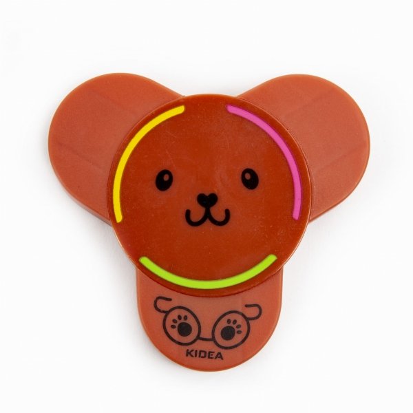 KIDEA ZAKREŚLACZE Z FIGURKĄ 3w1 NEONOWE FLAMASTRY