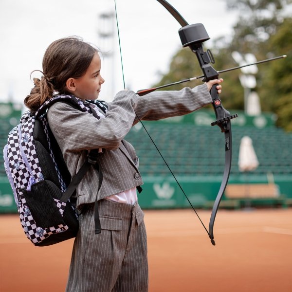 PLECAK BACKUP SZKOLNY MŁODZIEŻOWY 3 kom. SZACHOWNICA FUZZ ZESTAW 3w1
