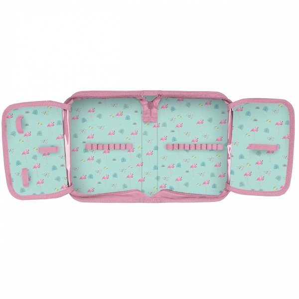 PIÓRNIK FLAMINGI SZKOLNY DO PODSTAWÓWKI DLA DZIEWCZYNEK DO 1 KLASY