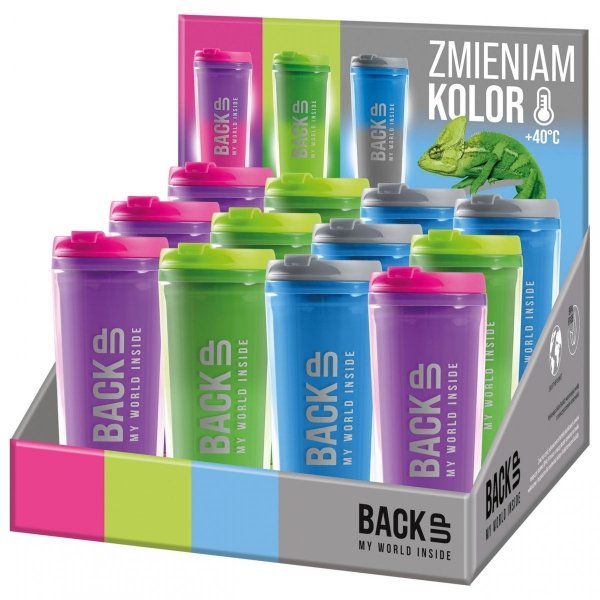 Kubek Termiczny Zmieniający Kolor Bidon Bpa Free Zielony [KTZKB4A]