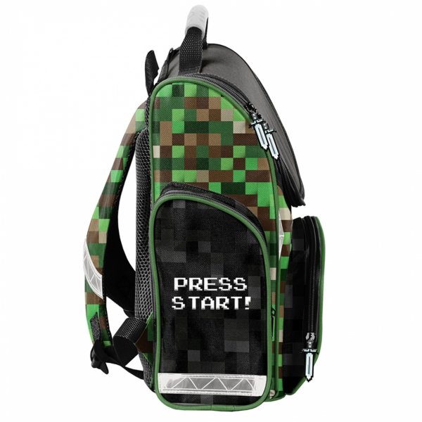 TORNISTER MINECRAFT KOMPLET 5el GRY SZKOLNY GAMING DLA CHŁOPAKÓW DO 1 KLASY