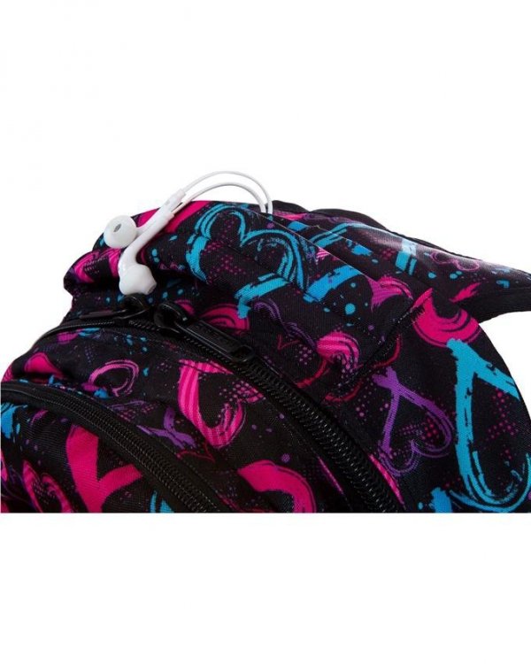 Cp Plecak CoolPack Młodzieżowy DRAWING HEARTS Dziewczęcy [B25038]