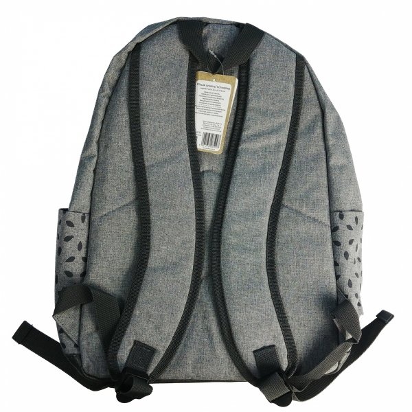 Plecak w Listka dla Dziewczyny Młodzieżowy Szary Beniamin [608599]