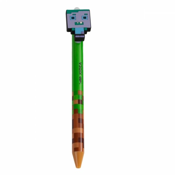 4 szt. WYMAZYWALNY DŁUGOPIS KOMPLET MINECRAFT KIDEA PIKSELE GAMING GAMER
