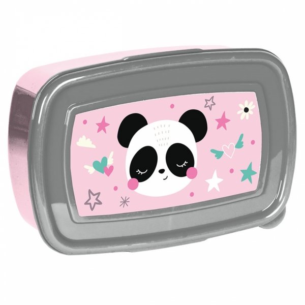 PLECAK SZKOLNY MIŚ PANDA DLA DZIEWCZYNEK DO 1 KLASY KOMPLET 5w1 z PANDĄ