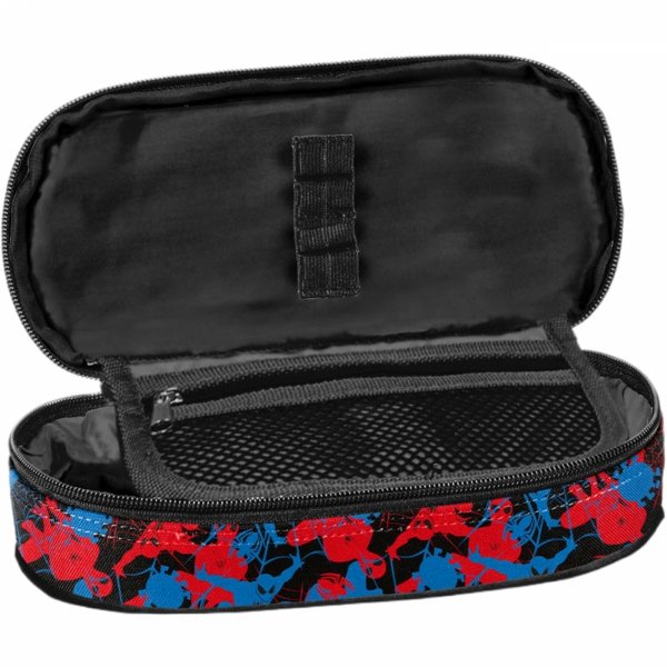 SZKOLNY PIÓRNIK SPIDER-MAN CHŁOPIĘCY OWALNY Z KLAPKĄ DO PODSTAWÓWKI PASO