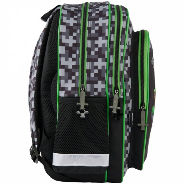 Plecak Szkolny Minecraft dla Chłopaków Gamer Gry do klas 1-3 Podstawówki Paso