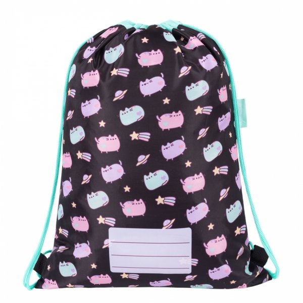 PUSHEEN PASTEL KOMPLET 5w1 MAJEWSKI DLA DZIEWCZYNY PLECAK KOT KOTKI