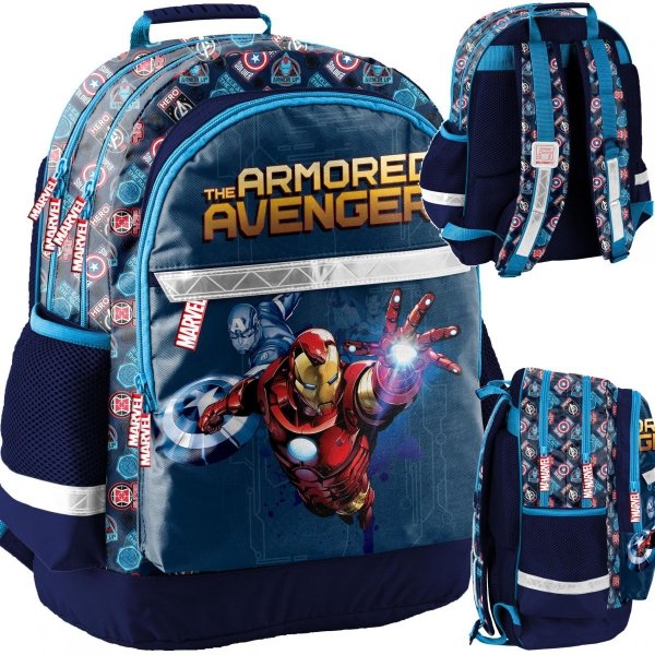 Iron Man Plecak Szkolny dla Chłopaka Avengers Paso [AIN-116]