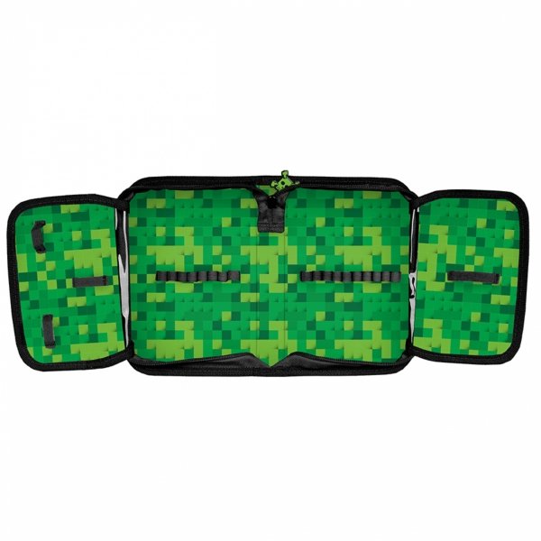 PLECAK MINECRAFT SZKOLNY GAMING GAMER DO 1 KLASY DLA CHŁOPAKA KOMPLET 6 ele