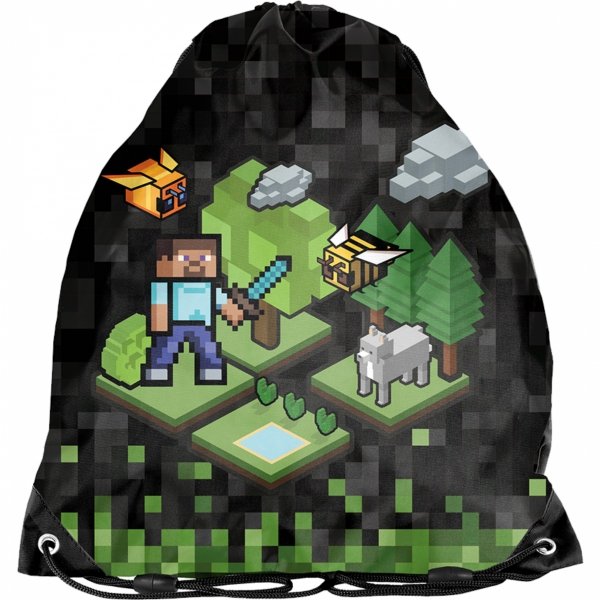 Paso Szkolny Plecak Minecraft Piksele Gry 5elem [PP23XL-260]