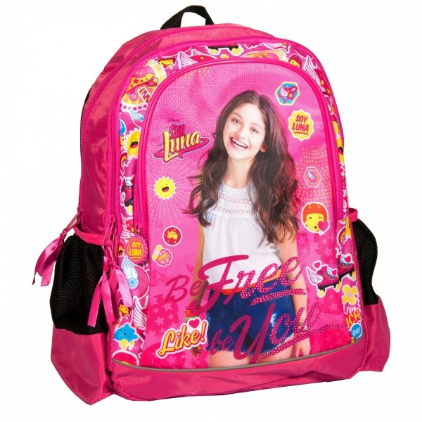Soy Luna Plecak Szkolny dla Dziewczyny Różowy Czarny [DLN-081]