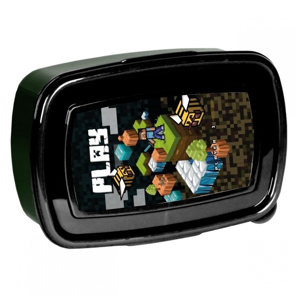 Zestaw 6w1 Plecak do Szkoły Gra Minecraft Chłopaka Pixele do 1 klasy [PP21GM-090]