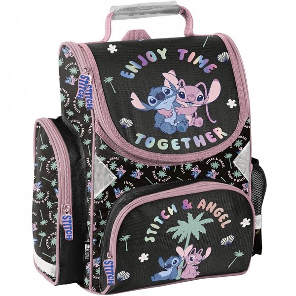STITCH TORNISTER DO KLAS 1-4 DLA DZIEWCZYNEK ZESTAW 3w1 STICH i LILO PASO