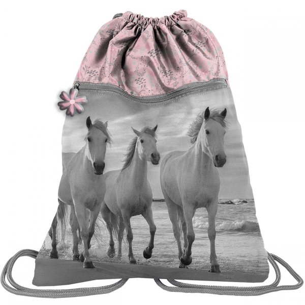 Horse Szkolny Tornister dla Dziewczyny Konie Zestaw 5w1 [PP21HO-525]
