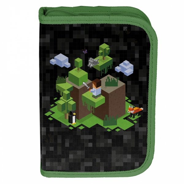 PLECAK MINECRAFT SZKOLNY KOMPLET 5w1 GAMING GRY DO 1 KLASY DLA CHŁOPAKÓW 