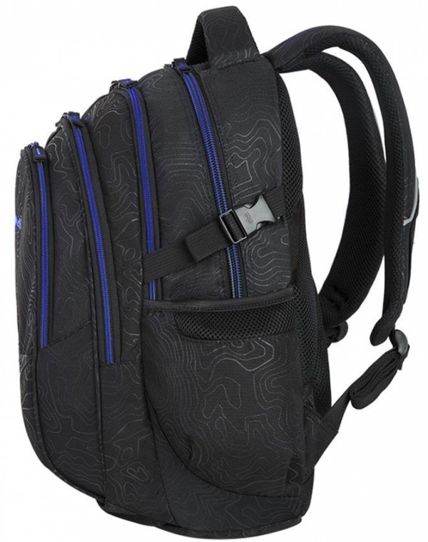 Plecak CoolPack Cp Młodzieżowy Szkolny Topography Blue [86001CP]