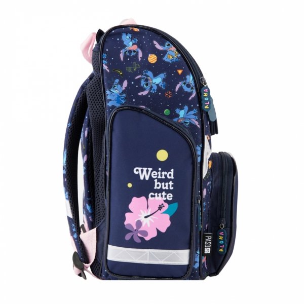 STITCH TORNISTER KOMPLET 6w1 DLA DZIEWCZYNEK DO PODSTAWÓWKI DO 1 KLASY