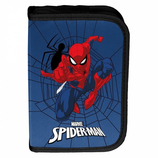 PIÓRNIK SPIDER-MAN Z WYPOSAŻENIEM SZKOLNY DLA CHŁOPAKA MARVEL PASO