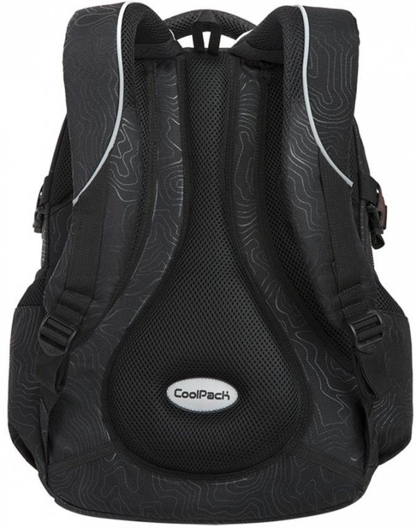 Plecak CoolPack Cp Młodzieżowy Szkolny Topography Blue [86001CP]