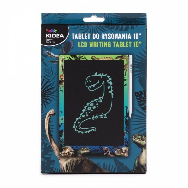 TABLET ZNIKOPIS DO RYSOWANIA PISANIA DINOZAUR LCD DERFORM