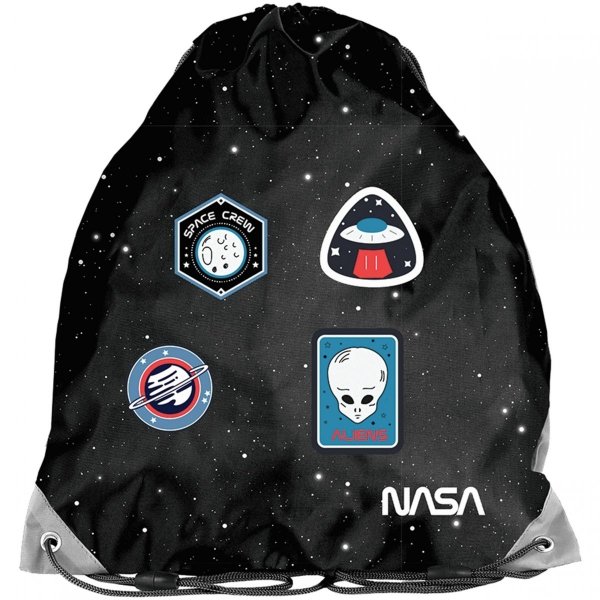 Plecak na Kołach Szkolny Nasa Kosmiczny Zestaw Czarny [PP20NS-997]
