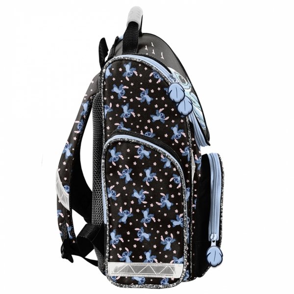 STITCH TORNISTER DO KLAS 1-4 DLA DZIEWCZYNY KOMPLET 6w1 STICH i LILO PLECAK
