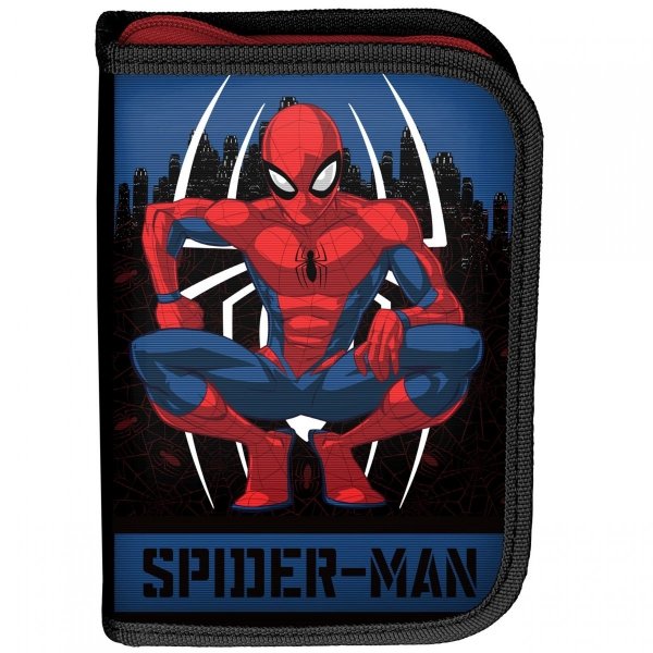 Komplet 5w1 Spider Man Plecak Szkolny do 1 klasy Paso [SPY-260]